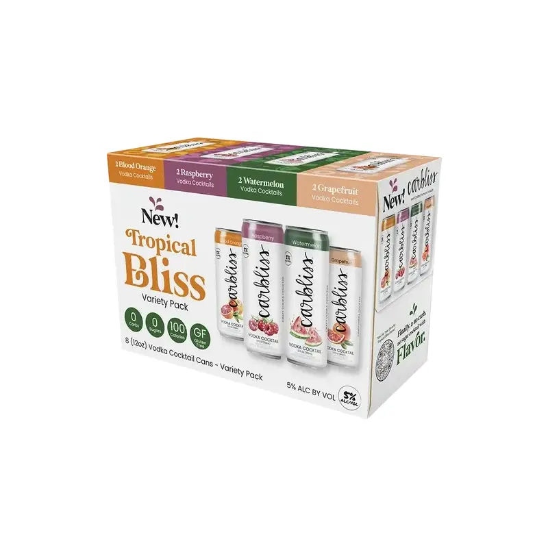 Carbliss Tropical Bliss Variety 8Pk