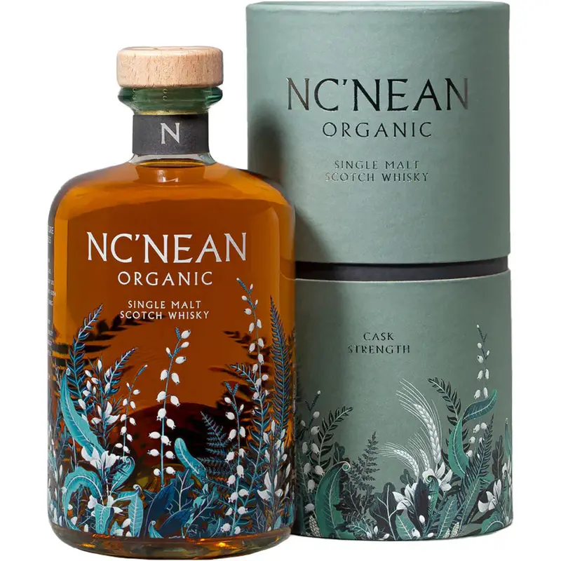 Nc'ean Cask Strength Organic Single Malt 700ML