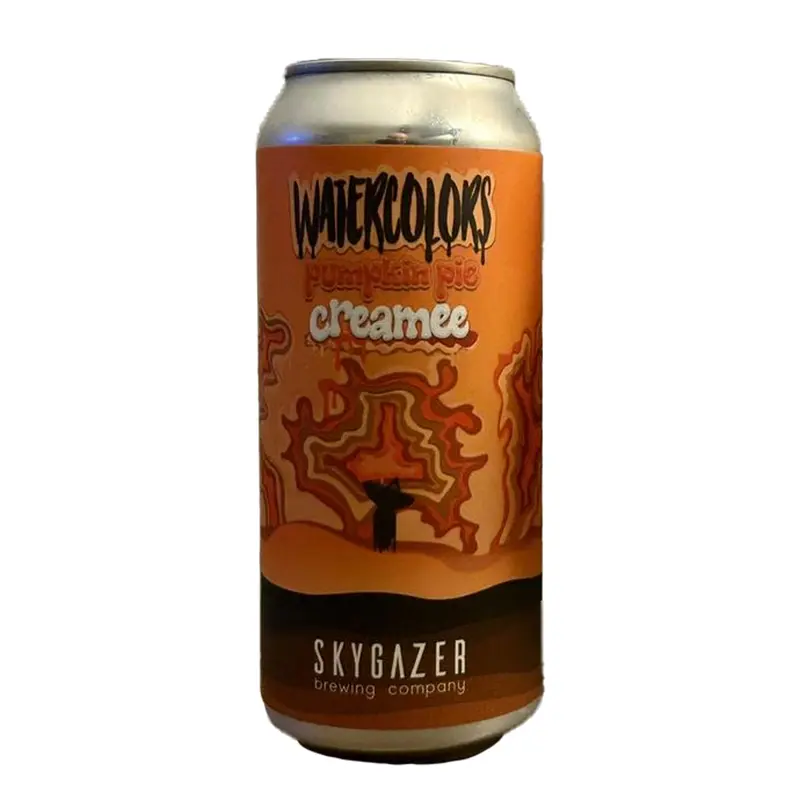 Skygazer Watercolors Pumpkin Pie Creamee 4pk Can