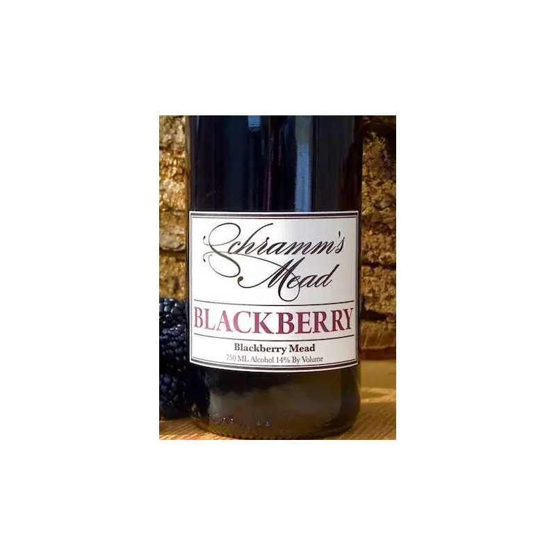 Schramm's Blackberry Mead, Michigan, USA (750ml)