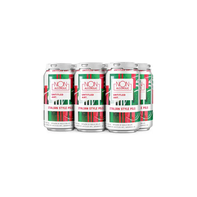 Untitled Art Non-Alcoholic Italian Pilsner 6Pk