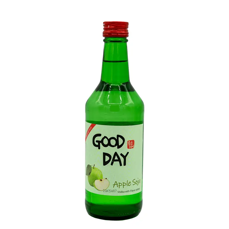 Good Day Apple Soju 375ml Bottle
