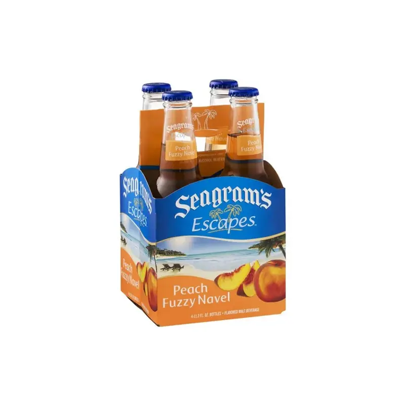 Seagram's Escapes Peach Fuzzy Navel 4Pk