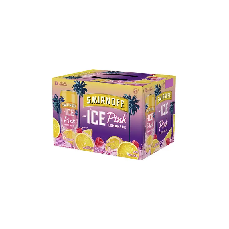 Smirnoff Seltzer Pink Lemonade 12Pk