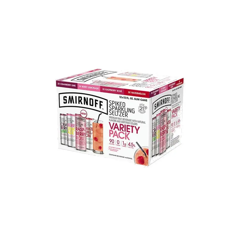 Smirnoff Seltzer Variety 12Pk