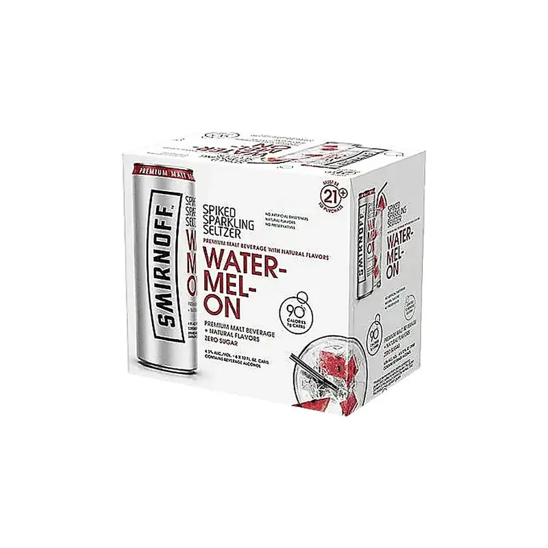 Smirnoff Spiked Seltzer Watermelon 6Pk