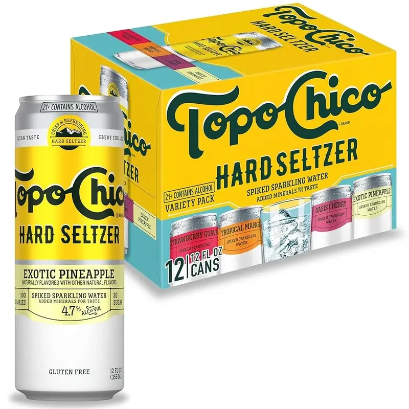 Topo Chico Hard Seltzer Variety 12Pk