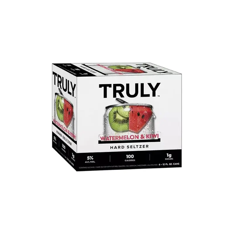 Truly Hard Seltzer Watermelon & Kiwi 6Pk