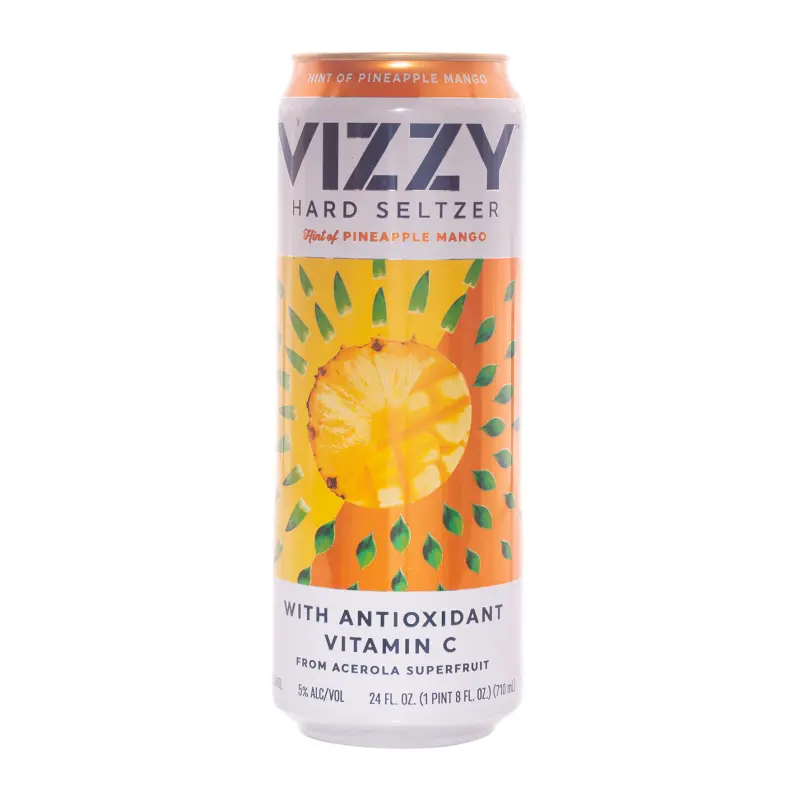 Vizzy Pineapple Mango Hard Seltzer 24OZ