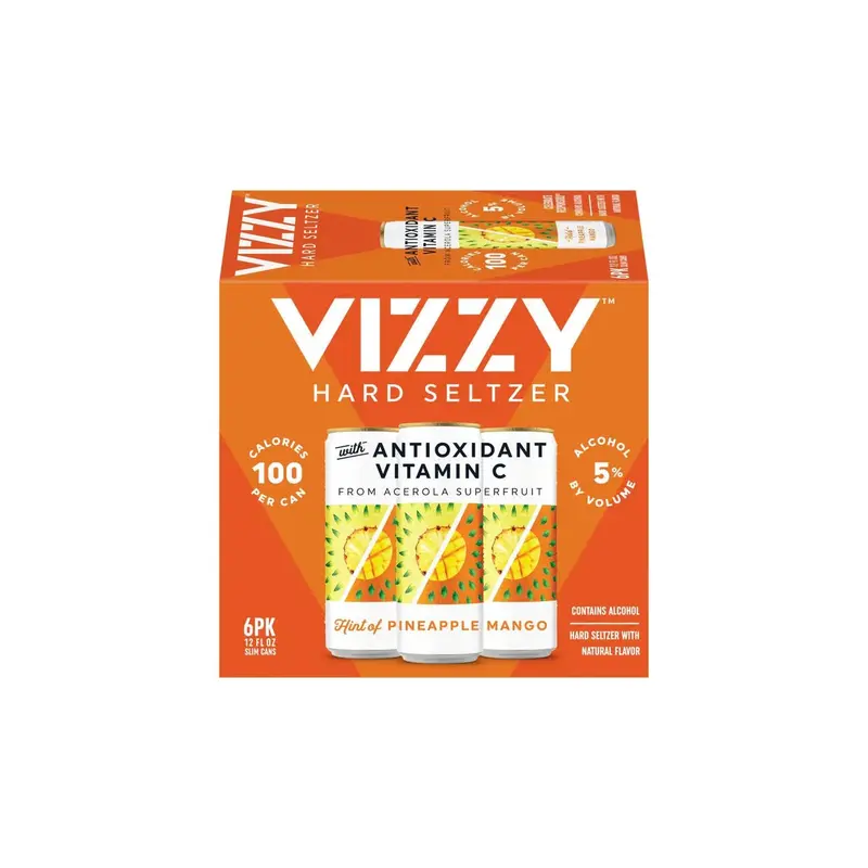 Vizzy Pineapple Mango Hard Seltzer 6Pk