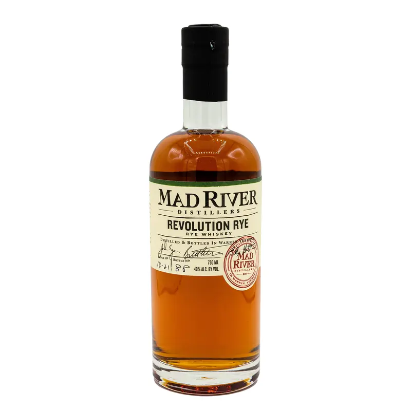 Mad River Revolution Rye Whiskey