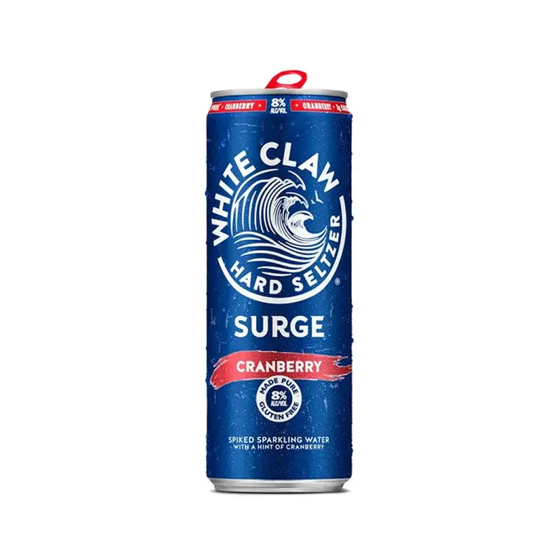 White Claw Hard Seltzer Surge Cranberry 4Pk