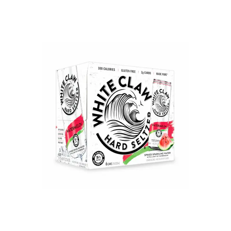 White Claw Hard Seltzer Watermelon 6Pk