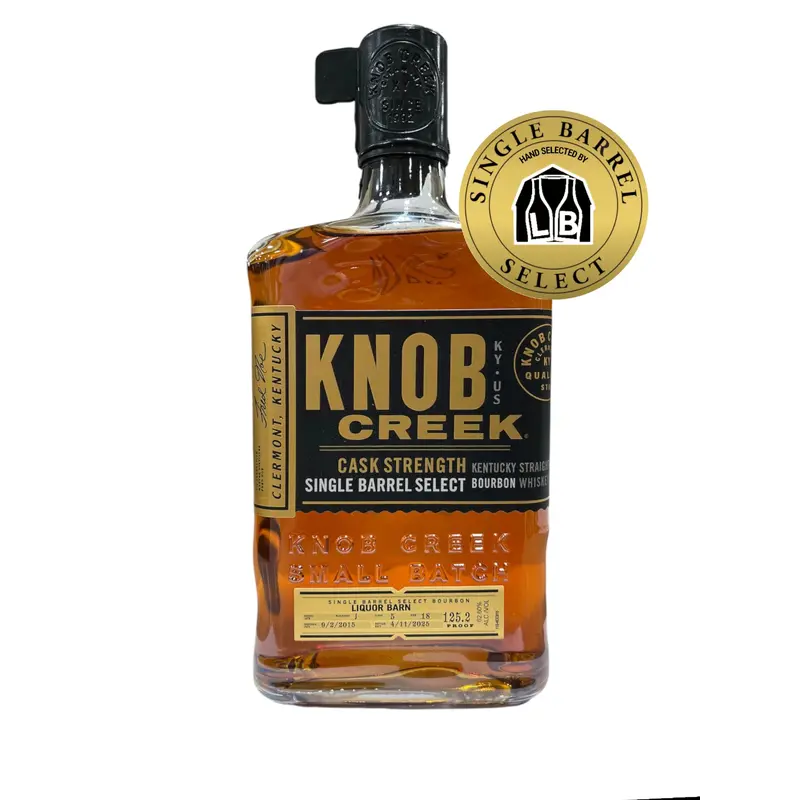 Knob Creek Cask Strength Liquor Barn Single Barrel WJFL5R18 750ML