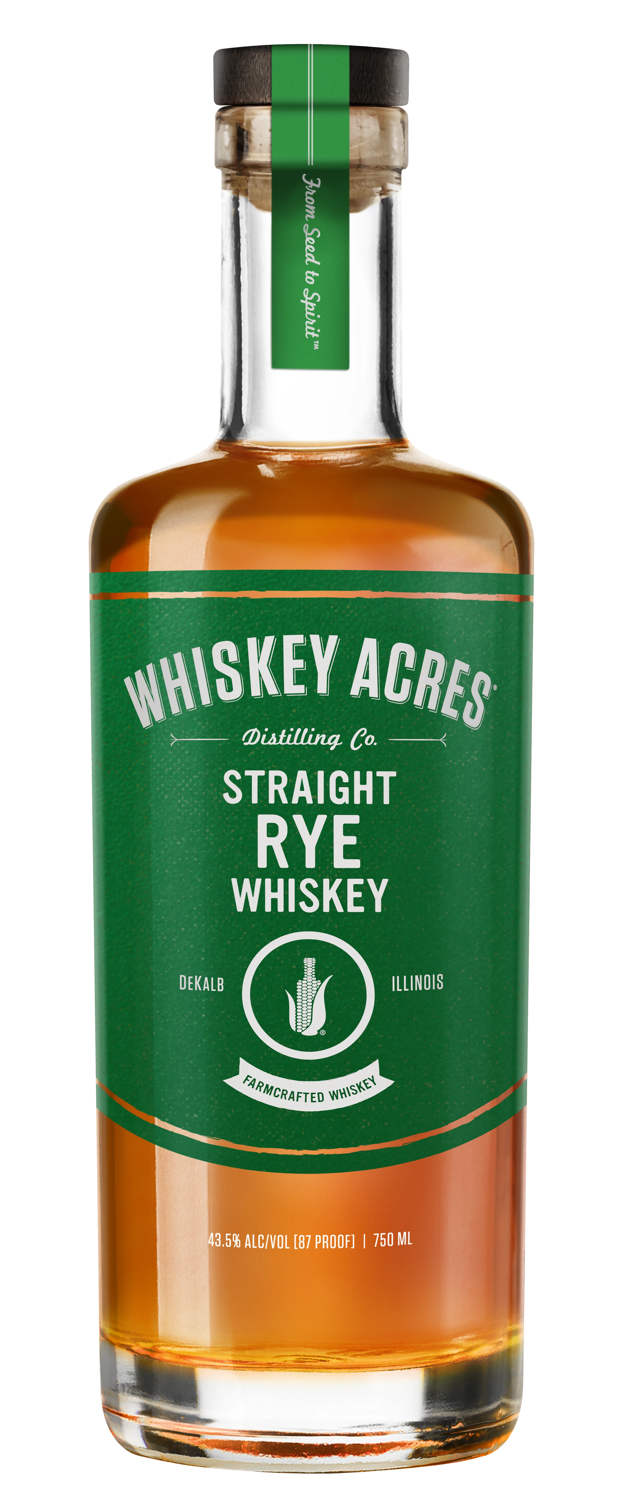Whiskey Acres Farm Crafted Rye 750ML