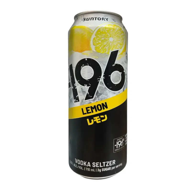 Minus 196 Lemon Vodka Seltzer 710ML