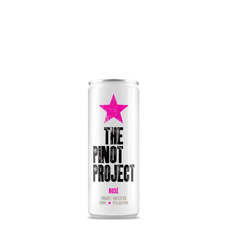 The Pinot Project Rose 4pk Cans