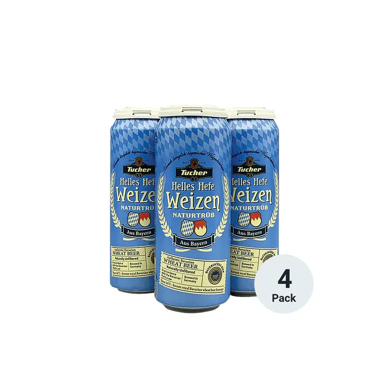 Tucher Helles Hefe Weizen 4Pk