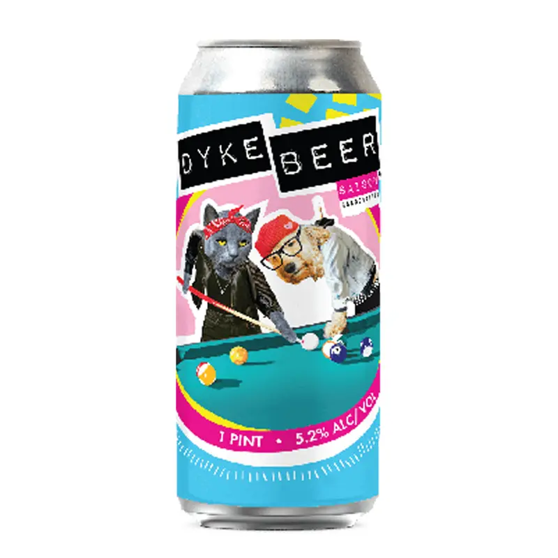 Dyke Beer Saison 4pk Can