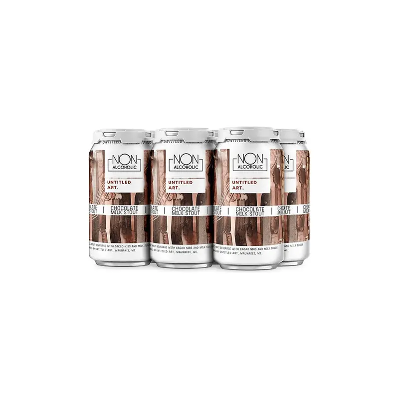 Untitled Art Chocolate Milk Stout Non-Alcoholic Beer 6Pk