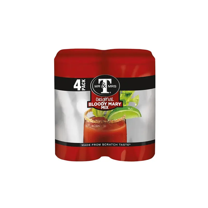 Mr & Mrs T Bloody Mary Mix 6Pk Can