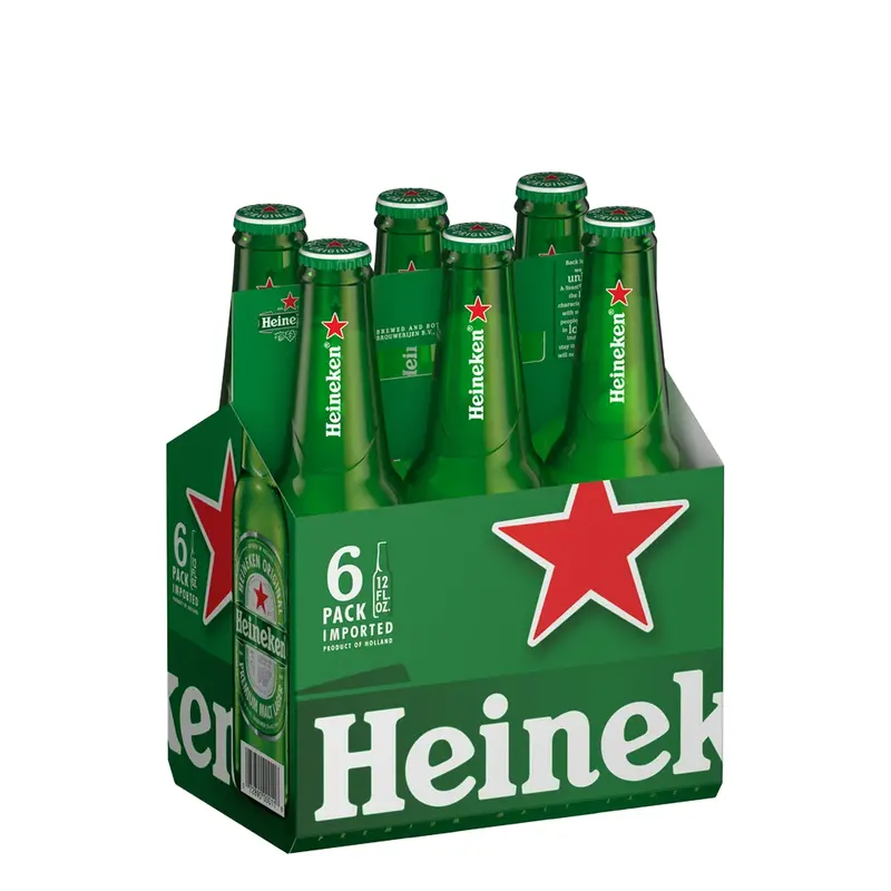 Heineken 6pk Bottle