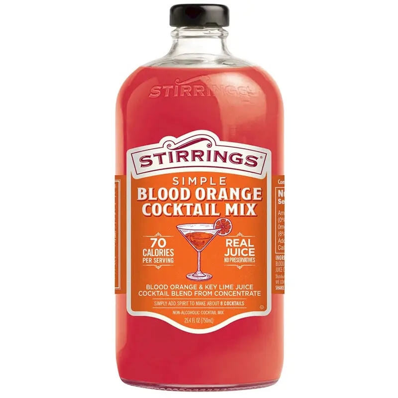 Stirrings Blood Orange Martini Mix 750ML