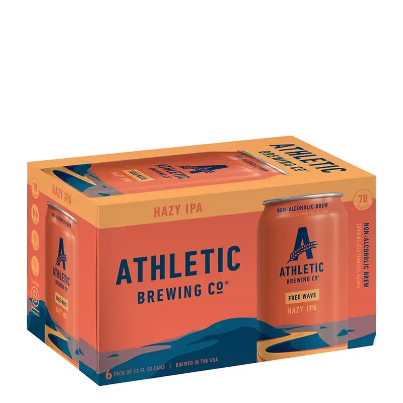 Athletic Free Wave Hazy IPA 6pk Can