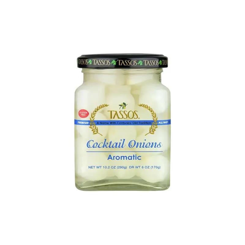 Tassos Aromatic Cocktail Onions 10.2OZ