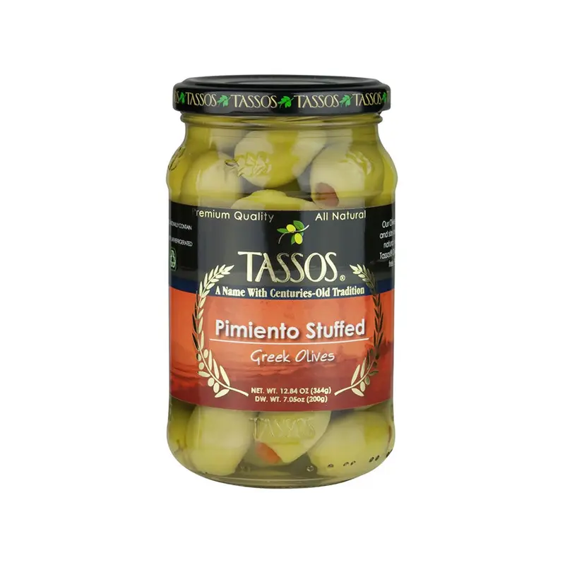 Tassos Pimiento Stuffed Olive 12.84OZ
