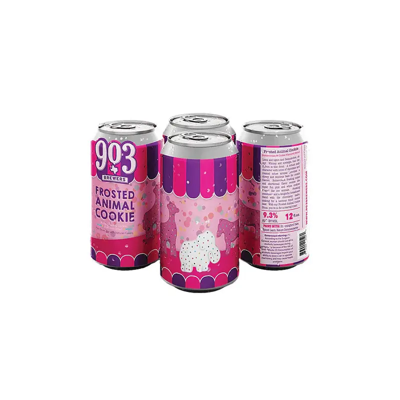 903 Brewers Frosted Animal Cookie 4Pk