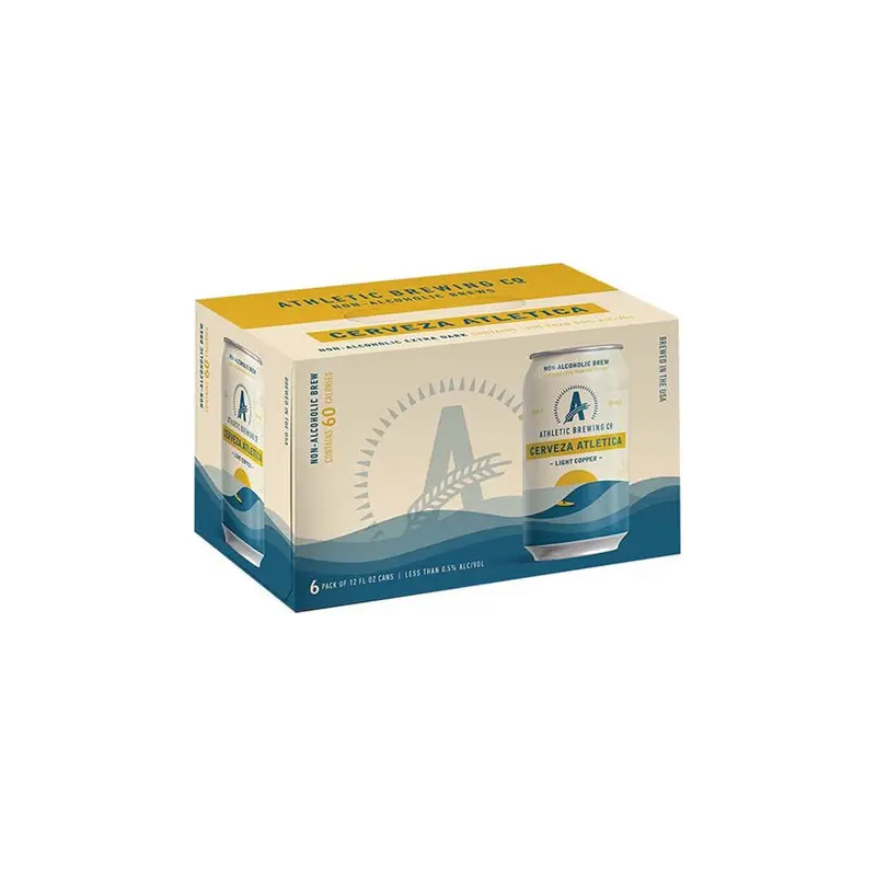 Athletic Cerveza Atletica Non-Alcoholic 6Pk