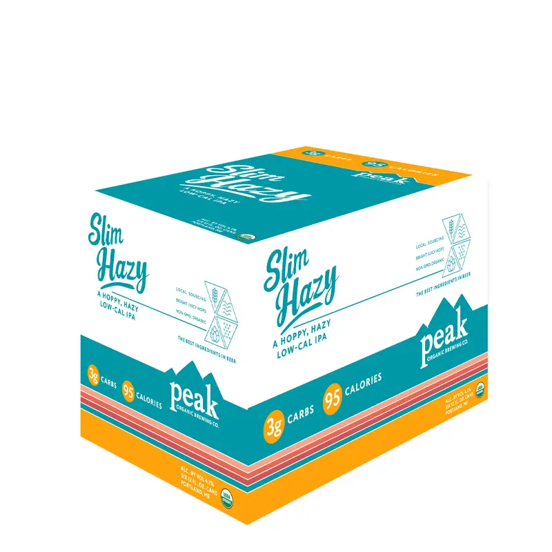 Peak Slim Hazy 12pk Can