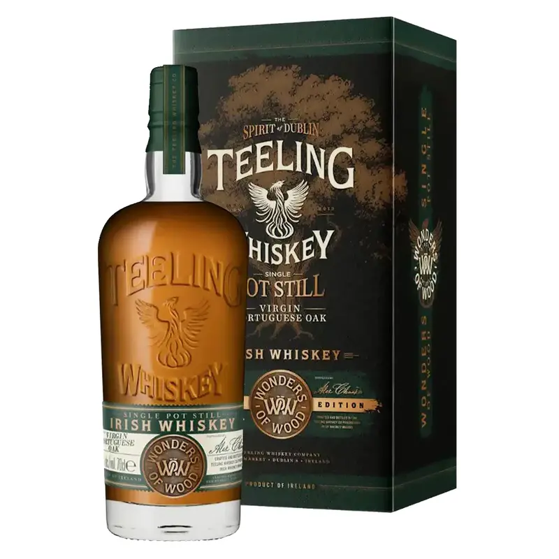 Teeling Wonders Of Wood Single Pot Still Virgin Portuguese Oak 700ML
