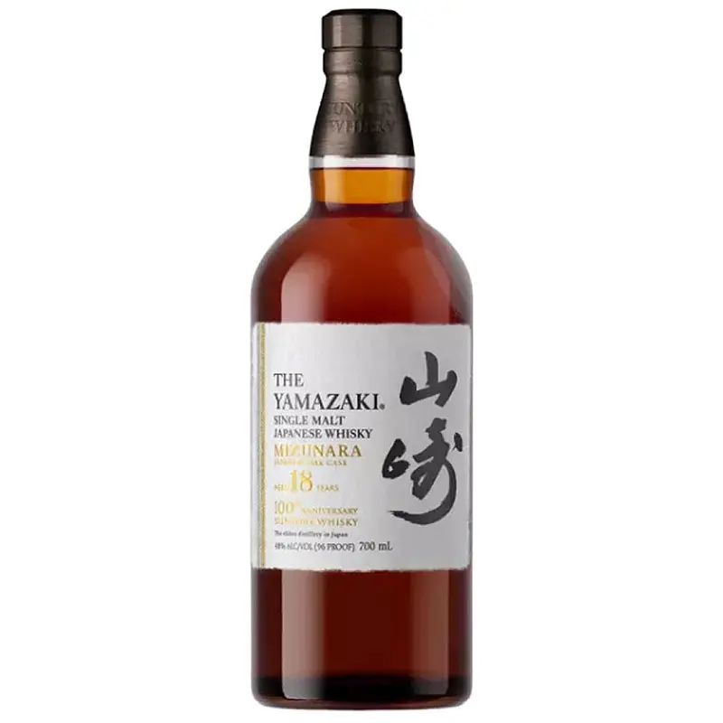 Suntory Yamazaki 18 Year 100th Anniversary Mizunara 750ML