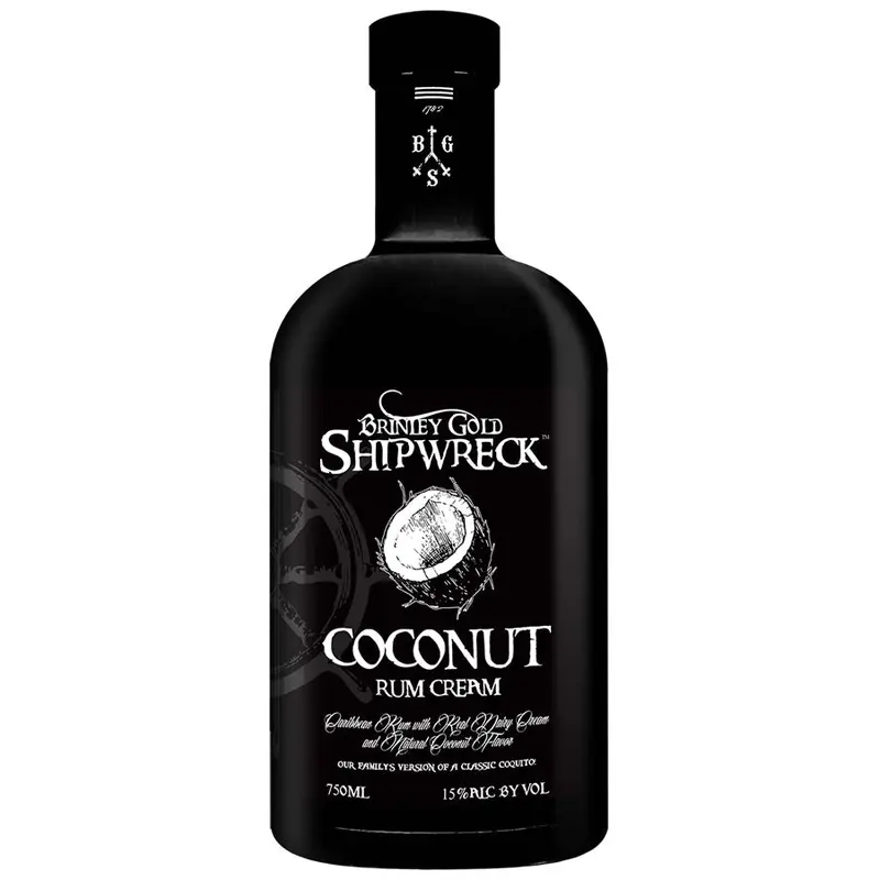Brinley Gold Shipwreck Coconut Rum Cream 750ML