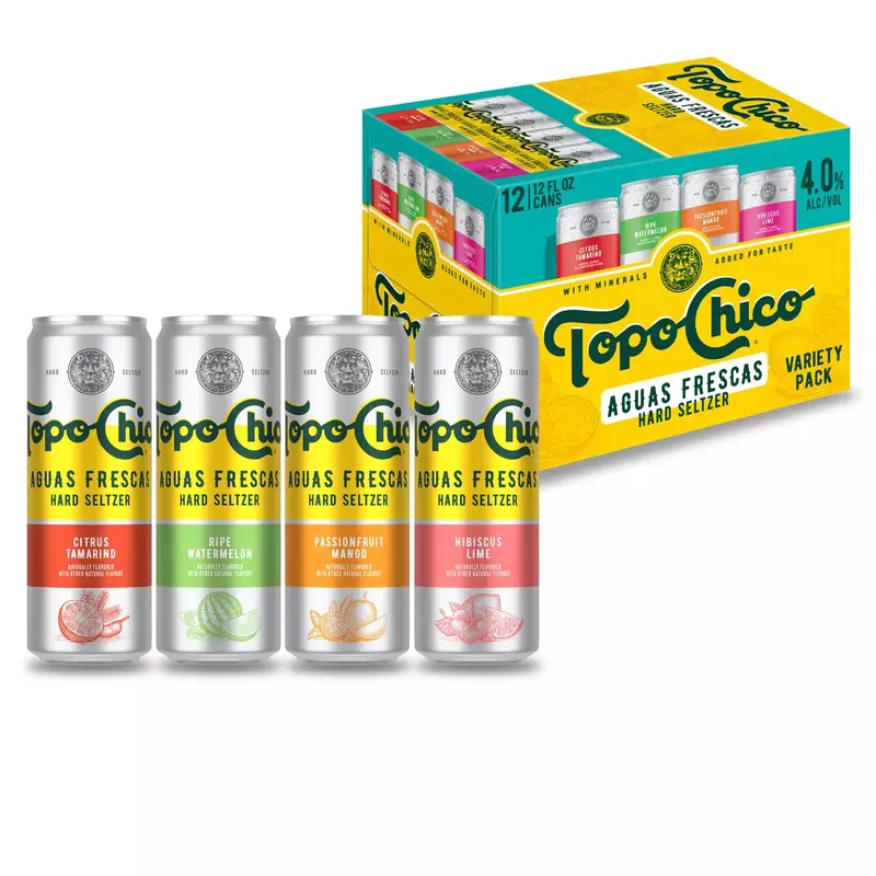 Topo Chico Aguas Frescas Hard Seltzer 12Pk