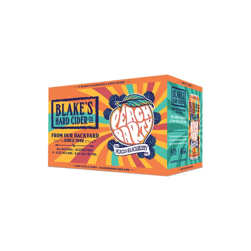 Blakes Peach Party Cider 6Pk