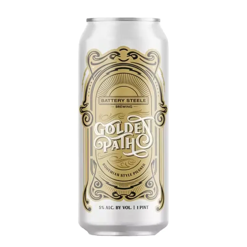 Battery Steele Golden Path 4pk Can