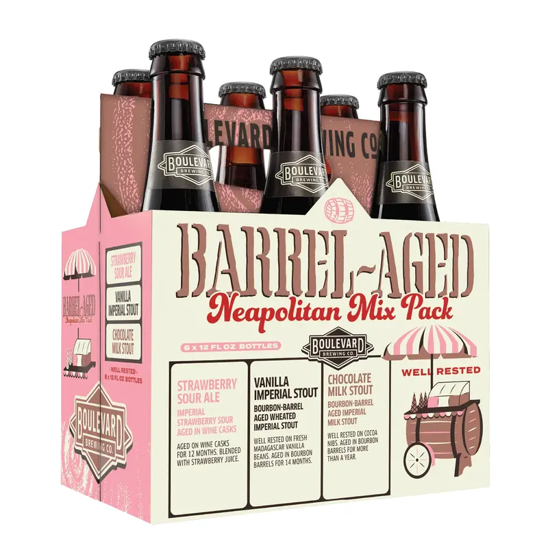 Boulevard BA Neapolitan Mix 6pk Bottle