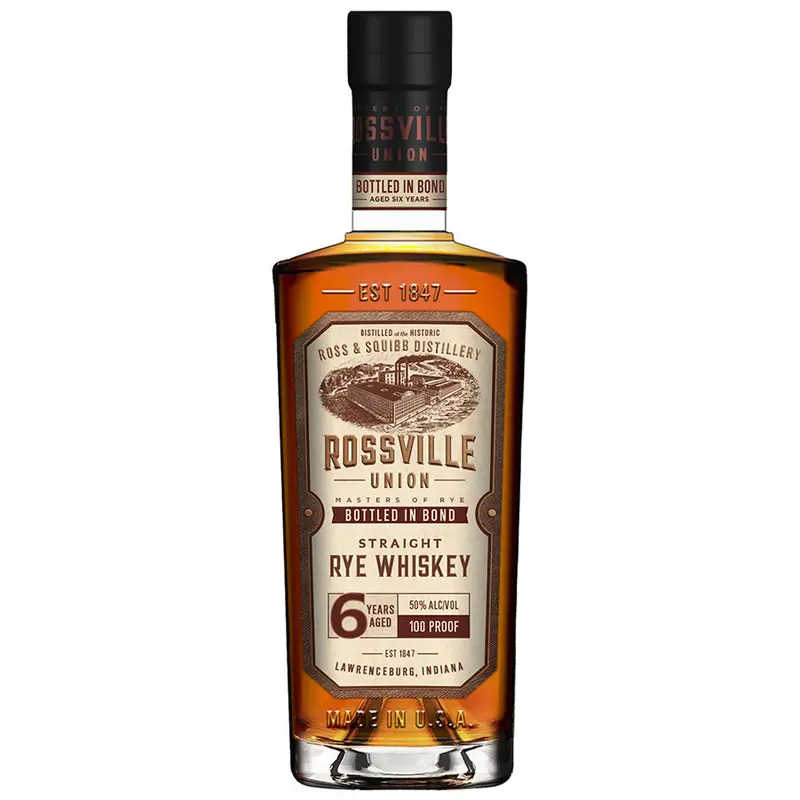 Rossville Union Bottled in Bond 6 Year Rye 750ML