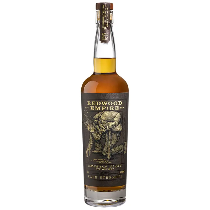 Redwood Empire Emerald Giant Cask Strength Rye 750ML
