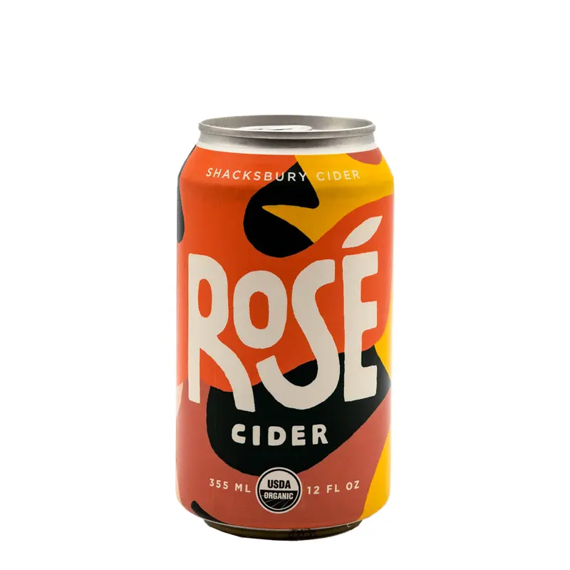 Shacksbury Rose 4pk Can