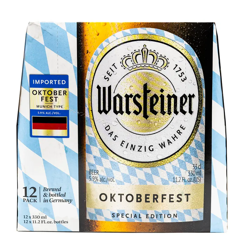 Warsteiner Oktoberfest 12pk Bottle