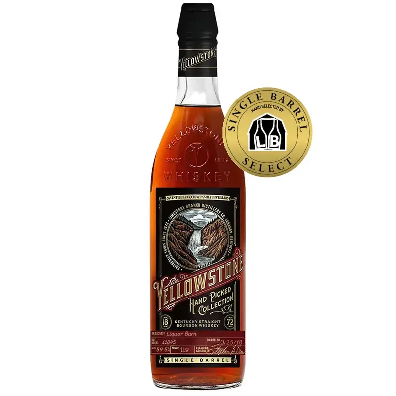 Yellowstone Liquor Barn Cask Strength Single Barrel Bourbon 750ML