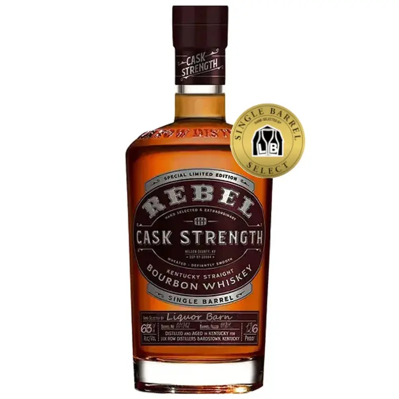 Rebel Liquor Barn Cask Strength Single Barrel 750ML
