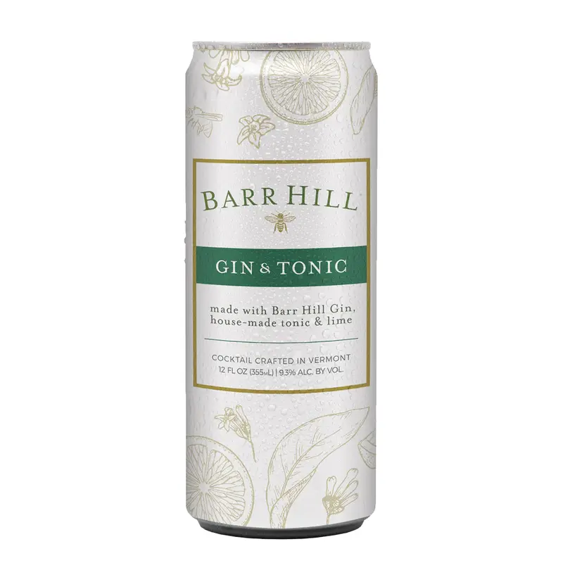 Barr Hill Gin & Tonic 4pk