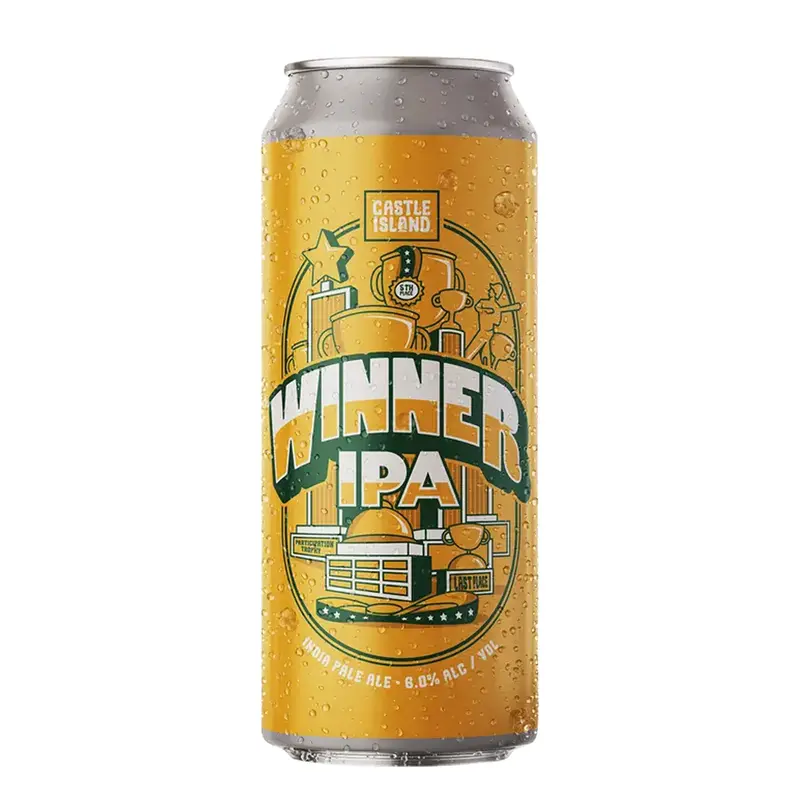 Castle Island Winner IPA 4pk Can