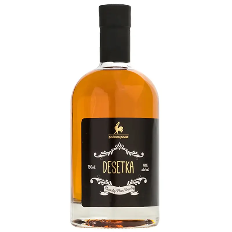 Podrum Pevac Desetka Slivovitz 10 Year Plum Brandy 700ML