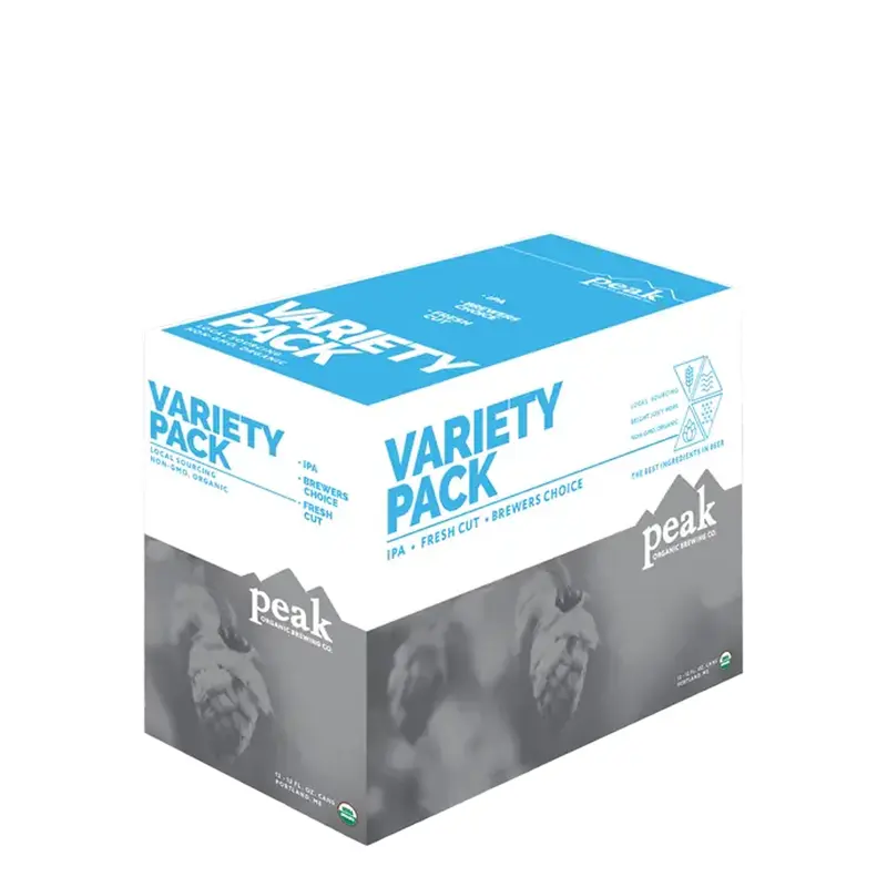 Peak Snack Pack Variety 12pk Can